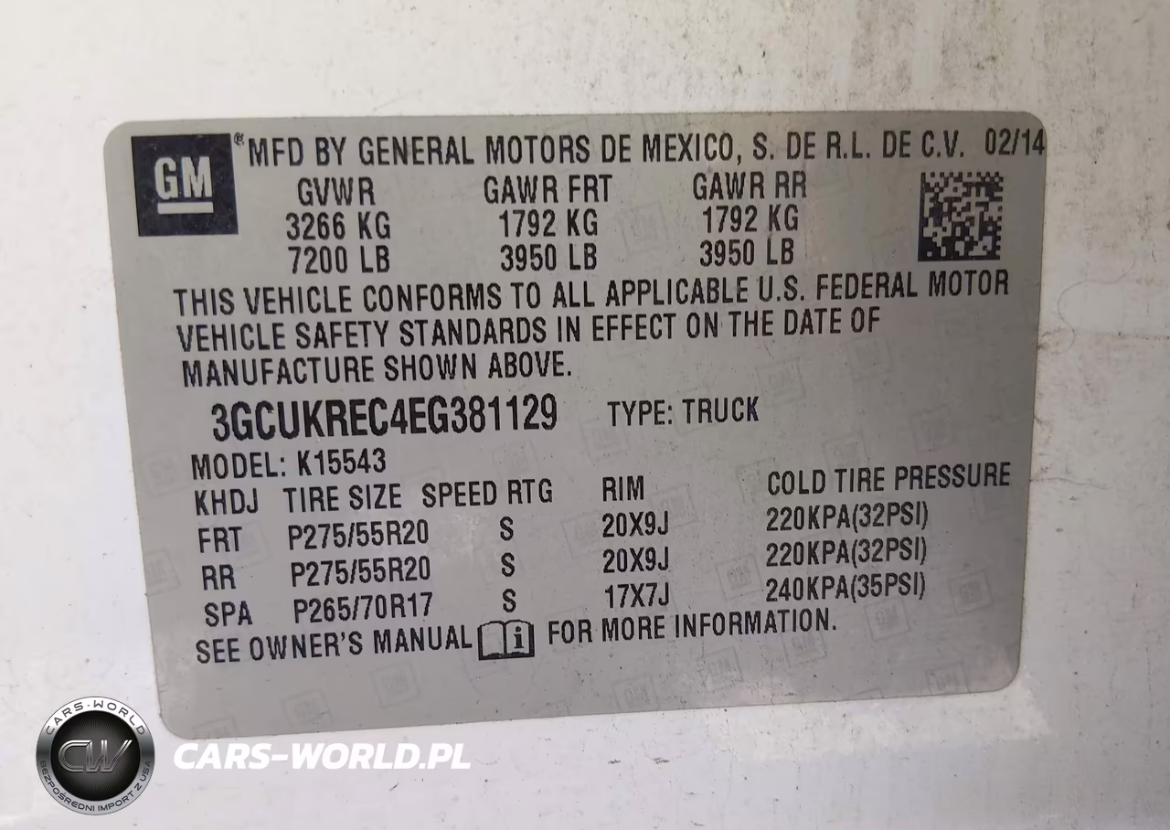2014 Chevrolet Silverado 1500 Lt VIN:3GCUKREC4EG381129 - 9