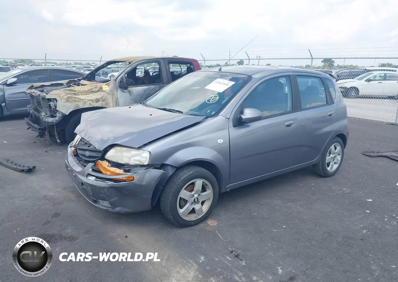 2006 Chevrolet Aveo Lt VIN:KL1TG666X6B551421 - 2