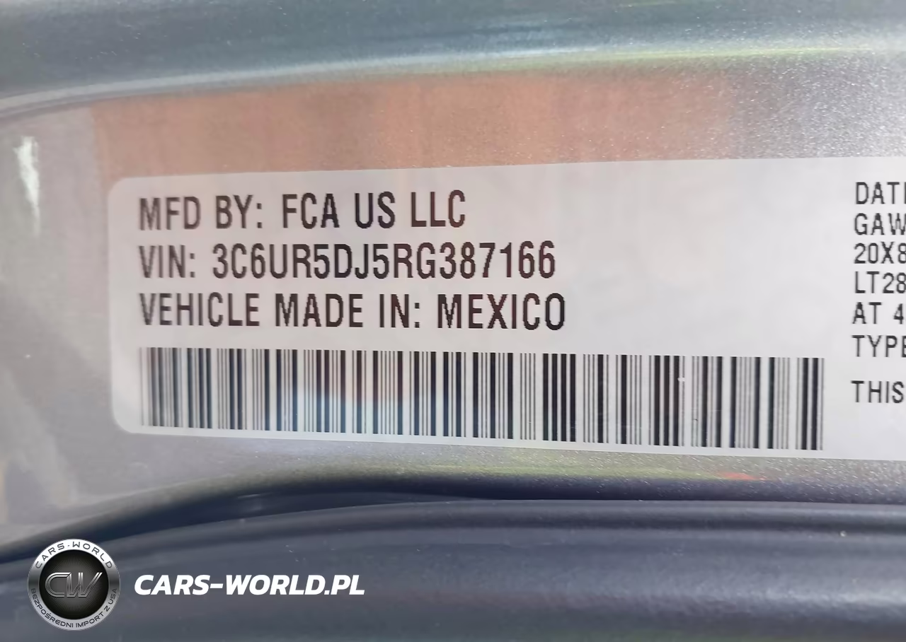 2024 Ram 2500 Big Horn 4X4 6'4 Box VIN:3C6UR5DJ5RG387166 - 9