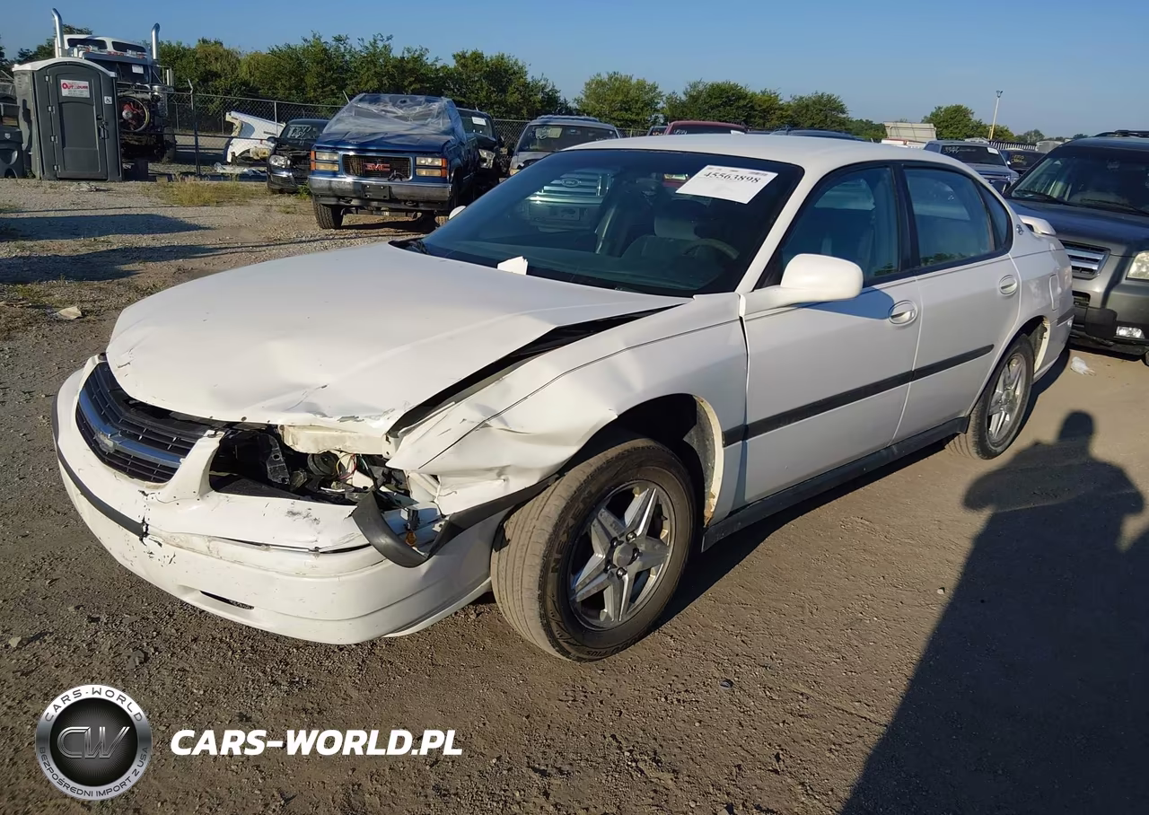 2003 Chevrolet Impala VIN:2G1WF52E839168244 - 2