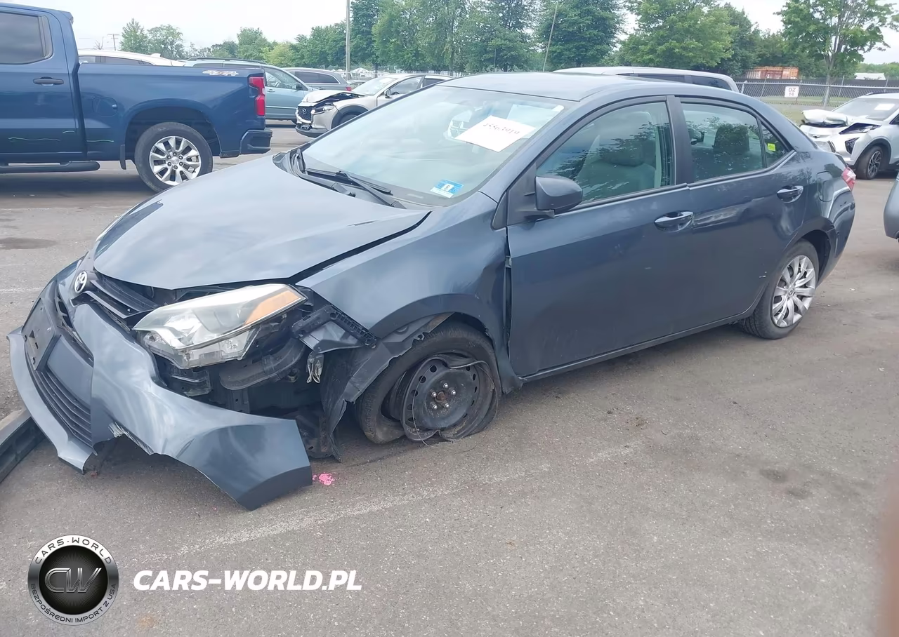 2014 Toyota Corolla Le VIN:2T1BURHE3EC195476 - 2