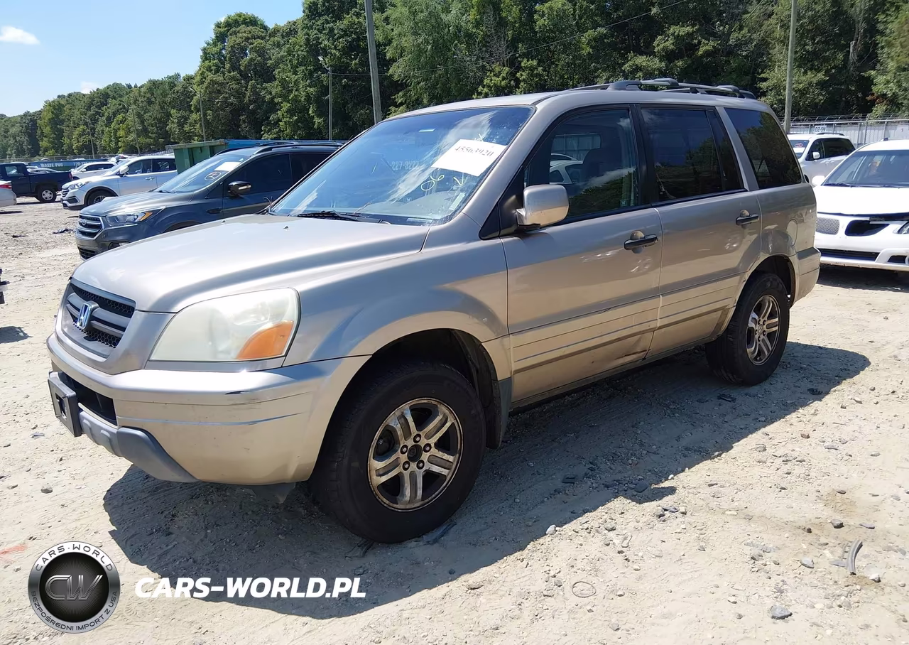 2005 Honda Pilot Ex-L VIN:5FNYF18535B067854 - 2