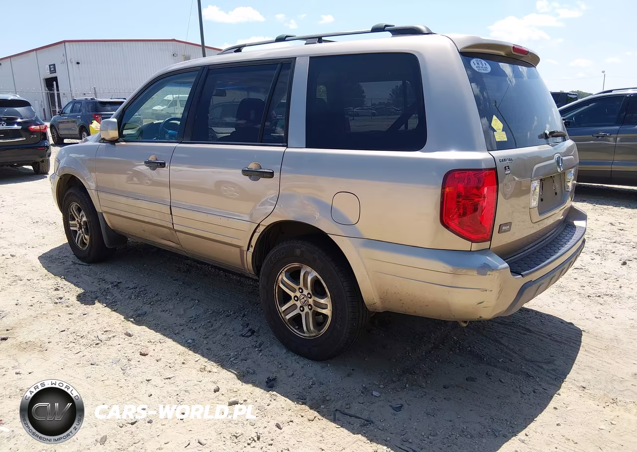 2005 Honda Pilot Ex-L VIN:5FNYF18535B067854 - 3