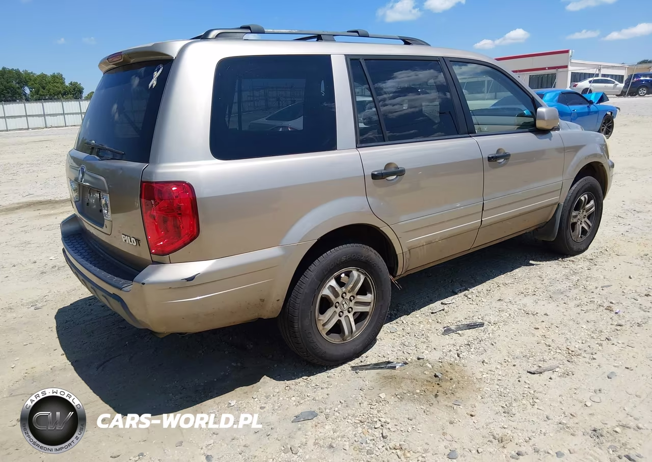2005 Honda Pilot Ex-L VIN:5FNYF18535B067854 - 4