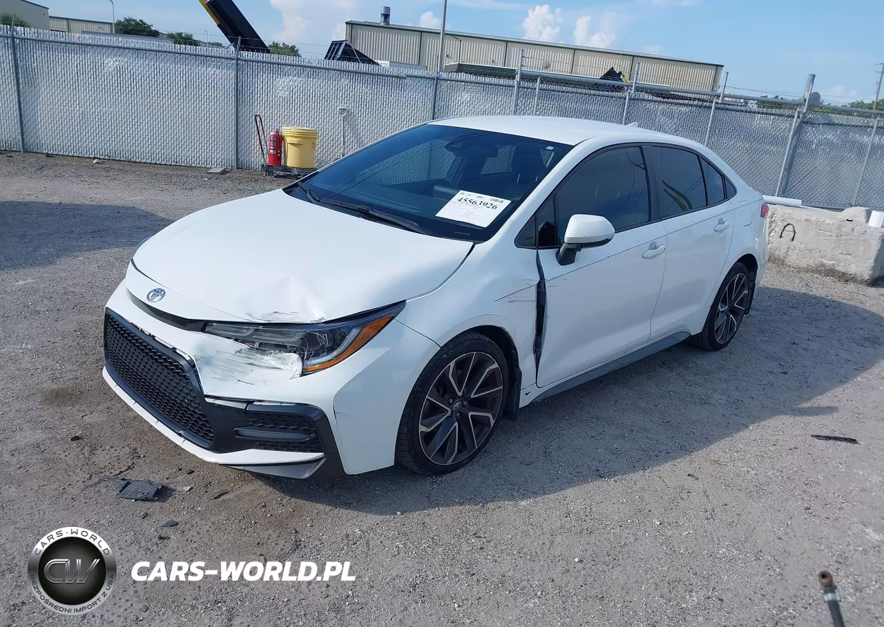 2021 Toyota Corolla Se VIN:JTDS4MCE1MJ061966 - 2