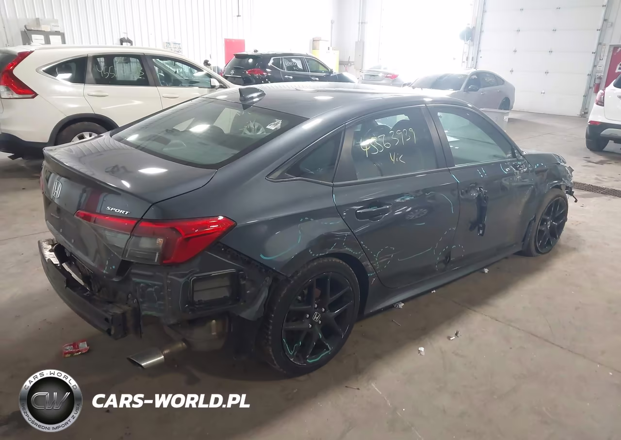 2023 Honda Civic Sport VIN:2HGFE2F59PH500160 - 4
