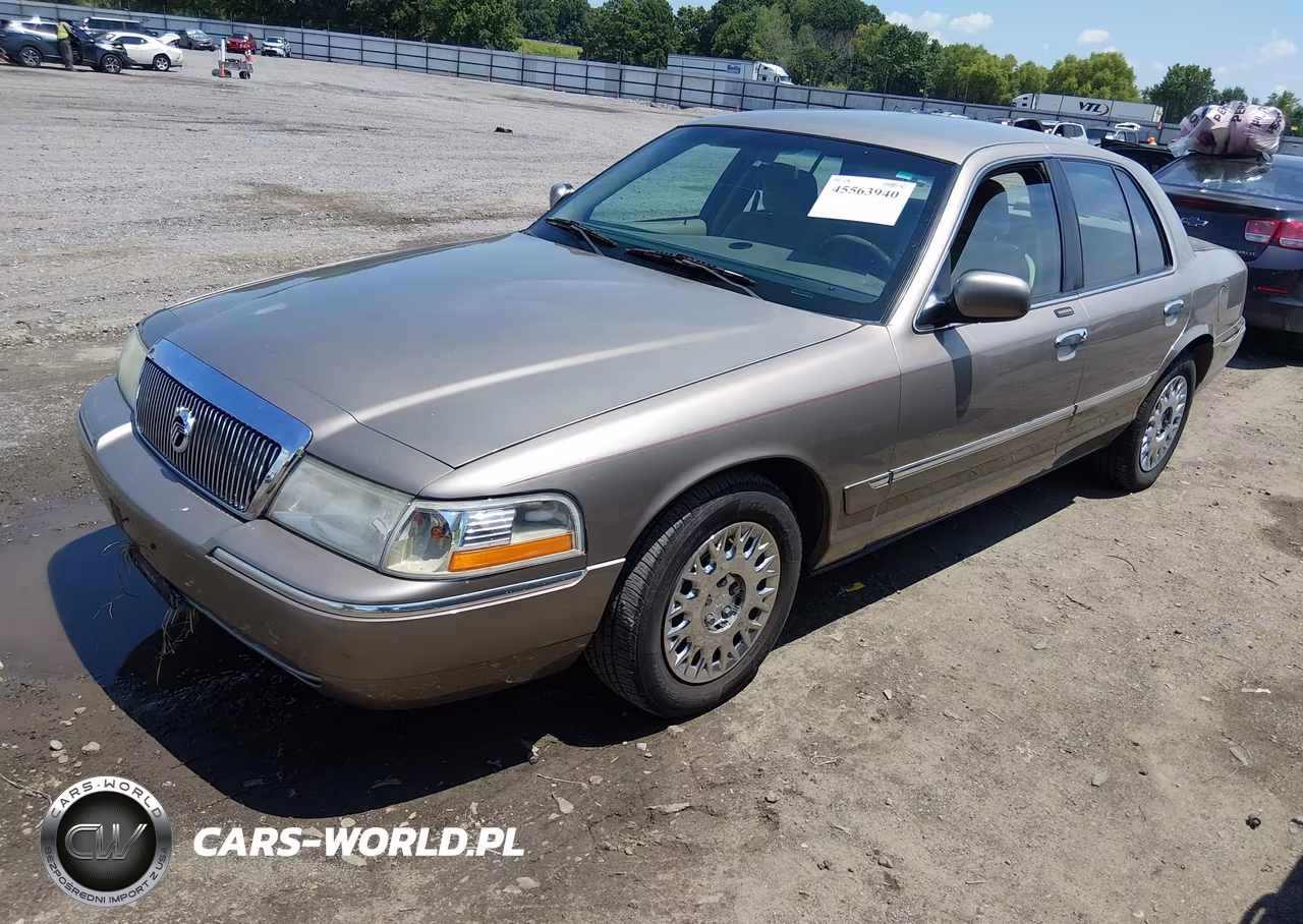 2003 Mercury Grand Marquis Gs VIN:2MEFM74W23X614963 - 2