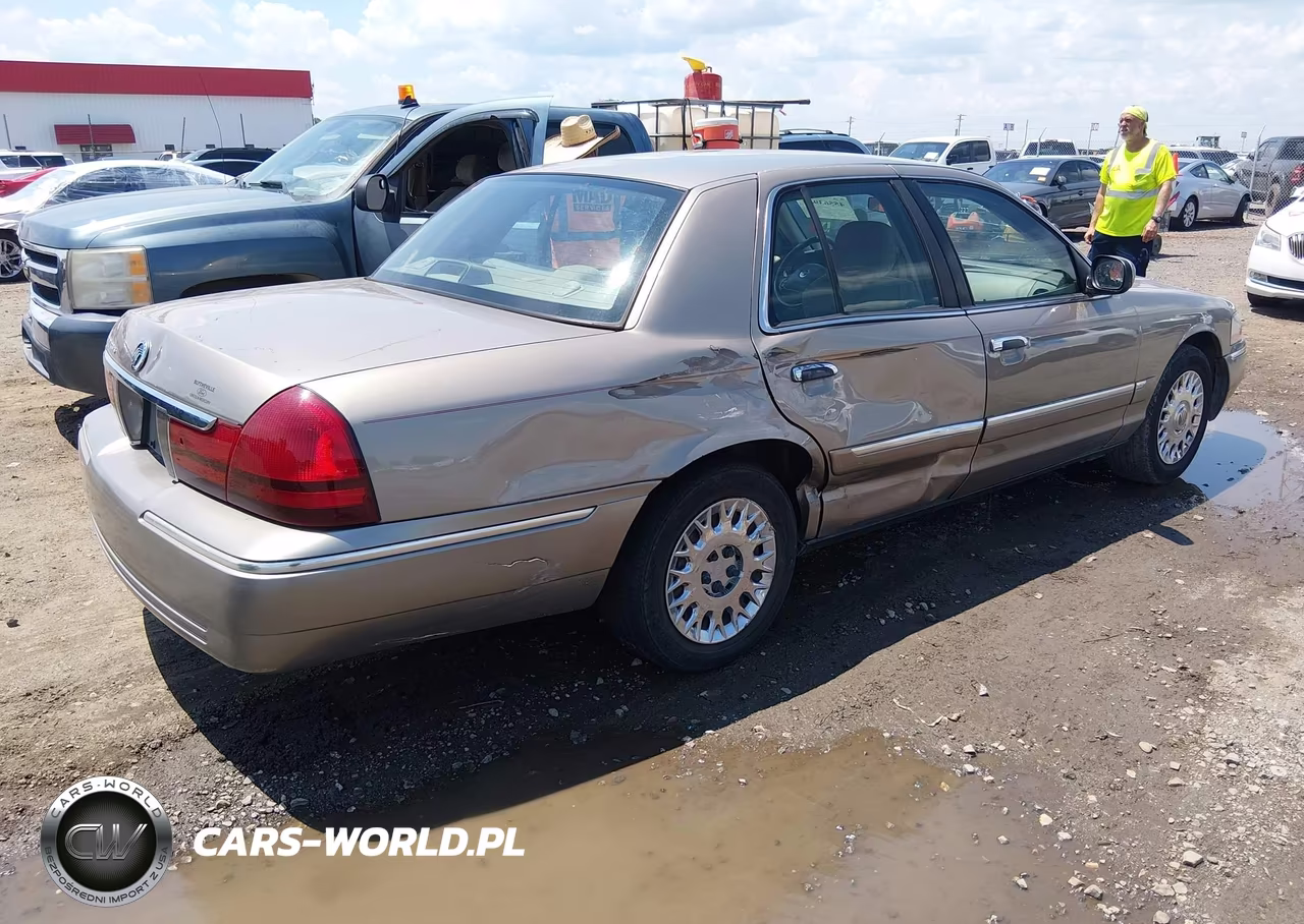 2003 Mercury Grand Marquis Gs VIN:2MEFM74W23X614963 - 4