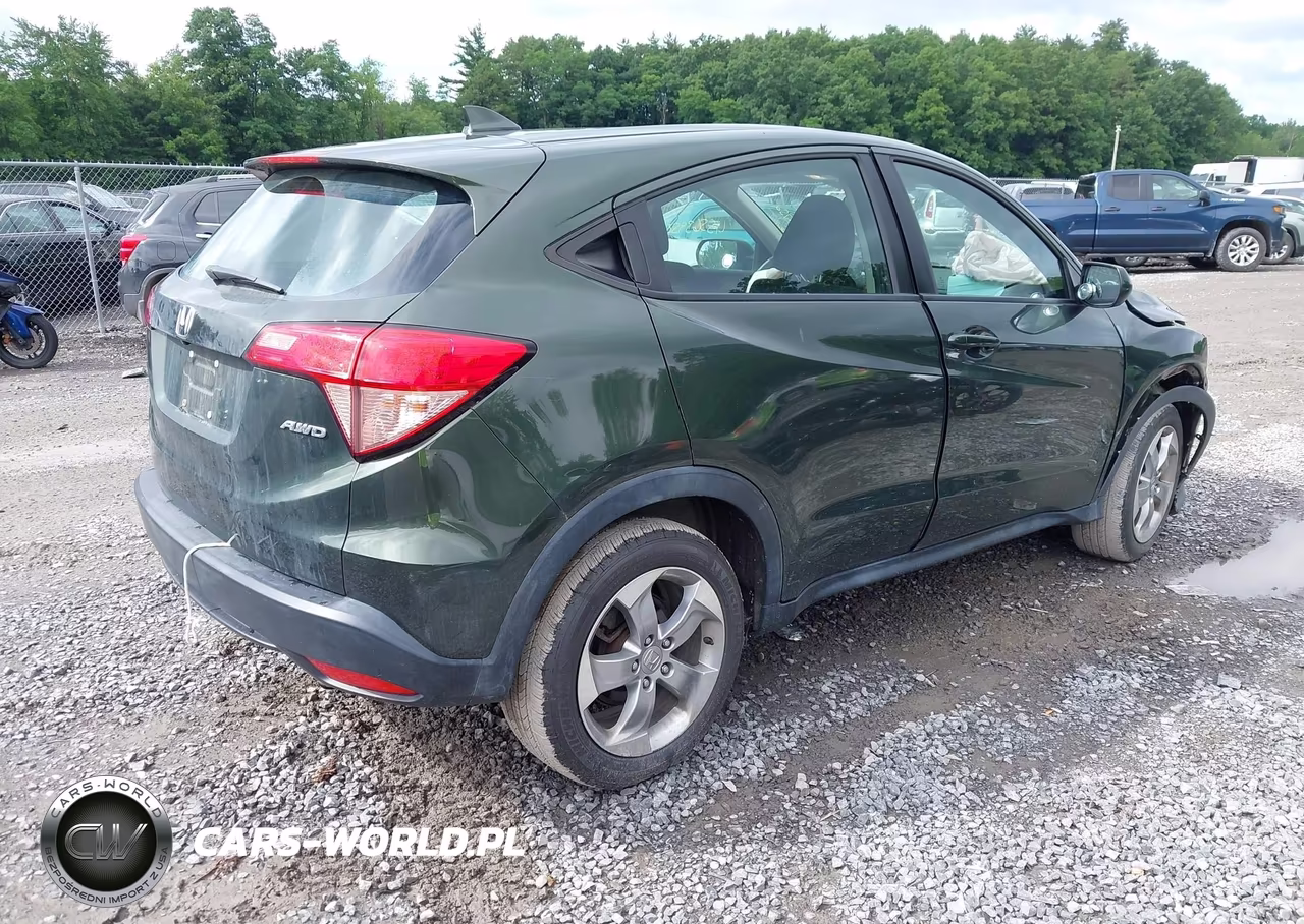 2017 Honda Hr-V Lx VIN:3CZRU6H37HM730696 - 4