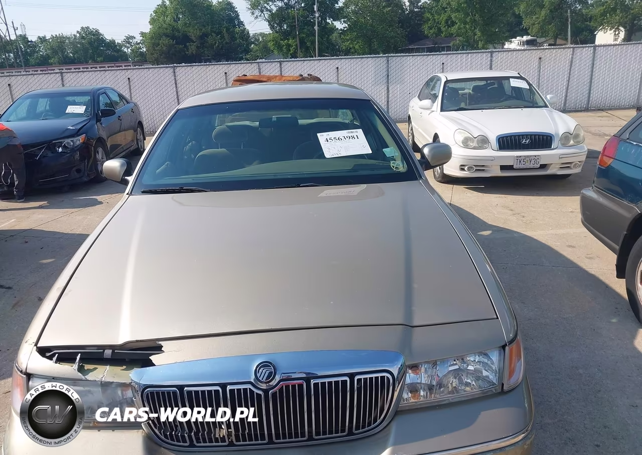 2000 Mercury Grand Marquis Gs VIN:2MEFM74W1YX714916 - 12
