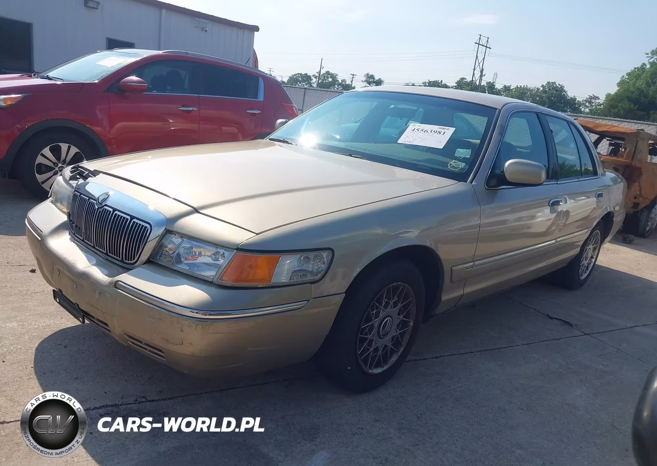2000 Mercury Grand Marquis Gs VIN:2MEFM74W1YX714916 - 2