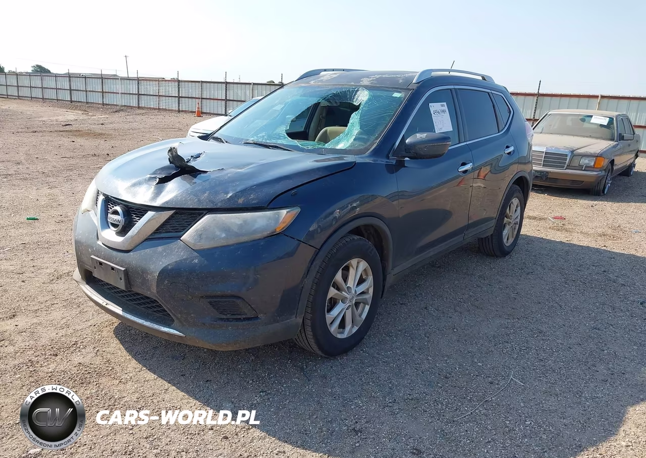 2016 Nissan Rogue Sv VIN:KNMAT2MT9GP723312 - 2