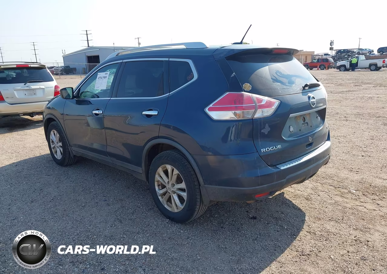 2016 Nissan Rogue Sv VIN:KNMAT2MT9GP723312 - 3
