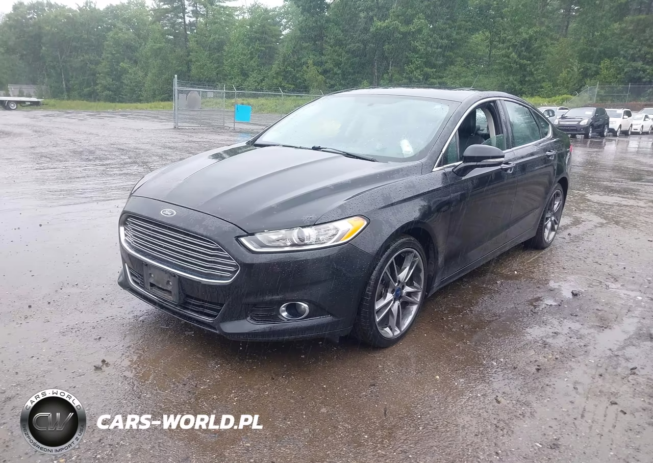 2014 Ford Fusion Titanium VIN:3FA6P0K91ER303075 - 2