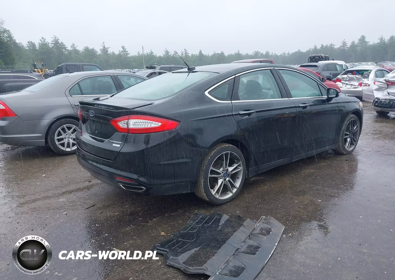 2014 Ford Fusion Titanium VIN:3FA6P0K91ER303075 - 4