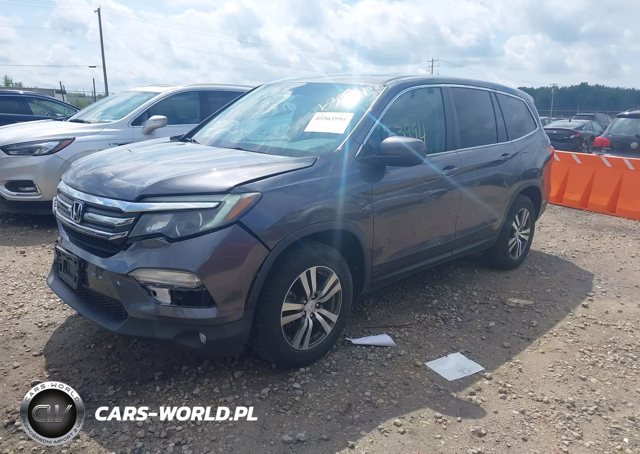 2017 Honda Pilot Ex-L VIN:5FNYF6H8XHB007095 - 2