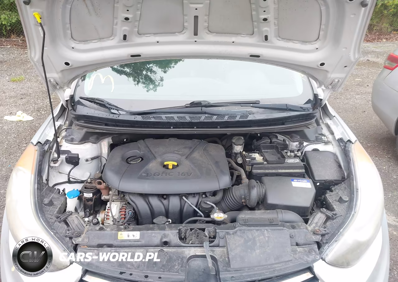 2013 Hyundai Elantra Gs VIN:KMHDH6AE8DU013046 - 10
