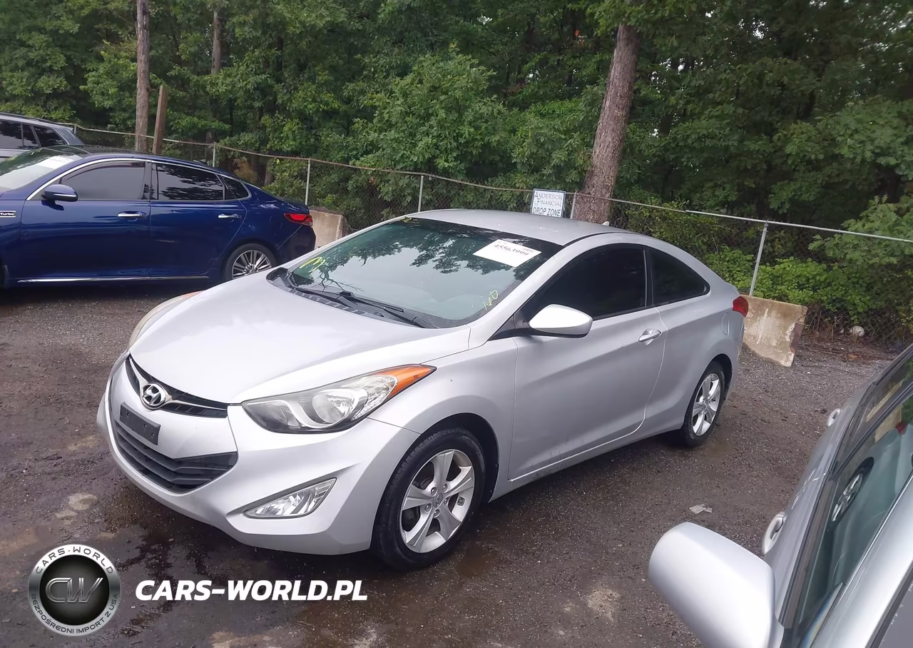 2013 Hyundai Elantra Gs VIN:KMHDH6AE8DU013046 - 2