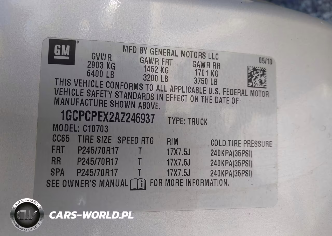 2010 Chevrolet Silverado 1500 Work Truck VIN:1GCPCPEX2AZ246937 - 9