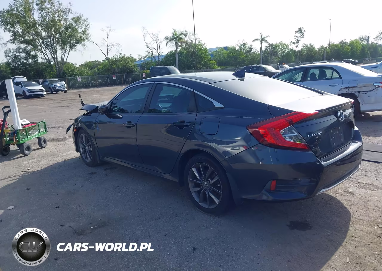 2020 Honda Civic Ex-L VIN:19XFC1F76LE002620 - 3