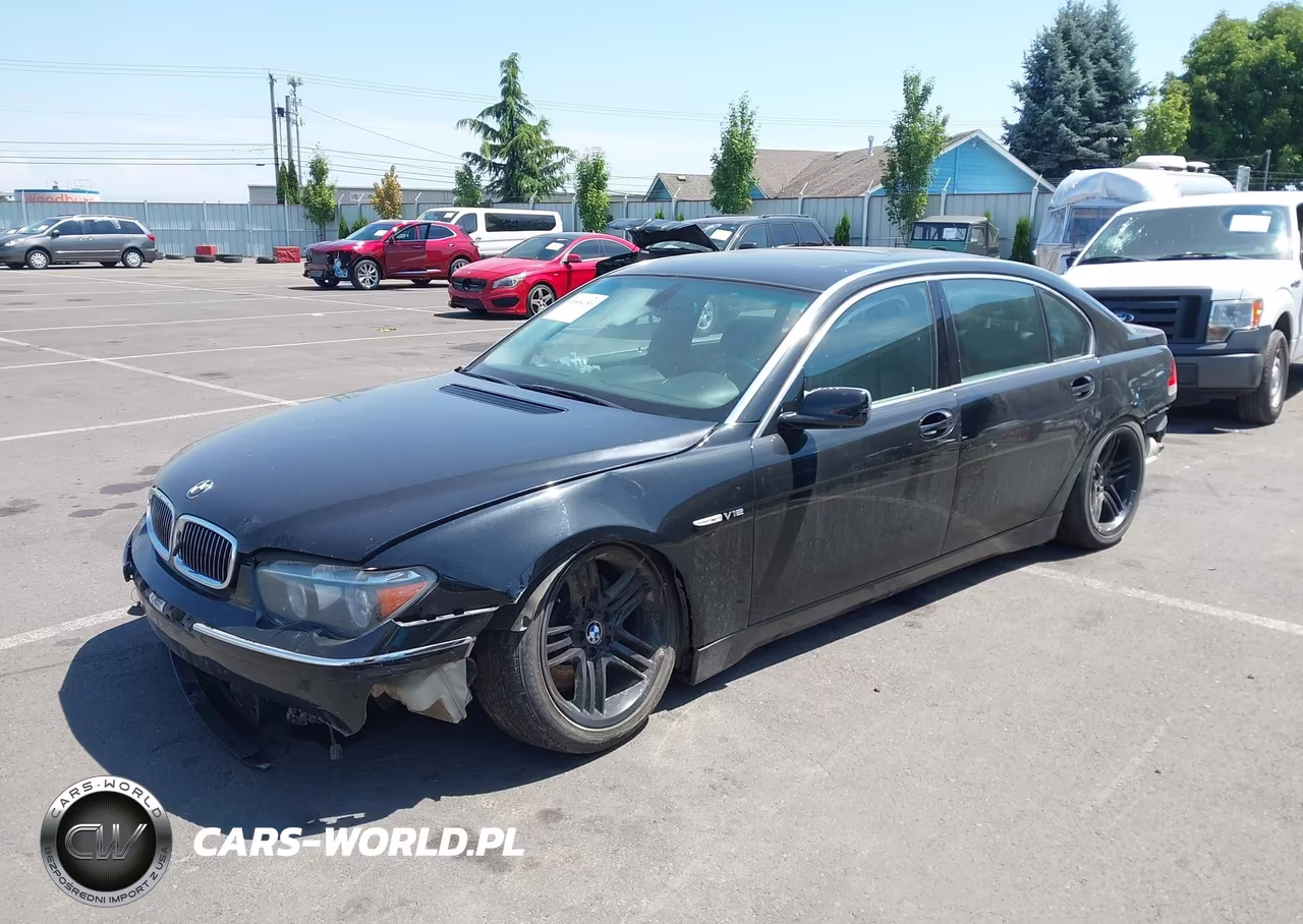 2005 BMW 760Li VIN:WBAGN83525DK11252 - 2