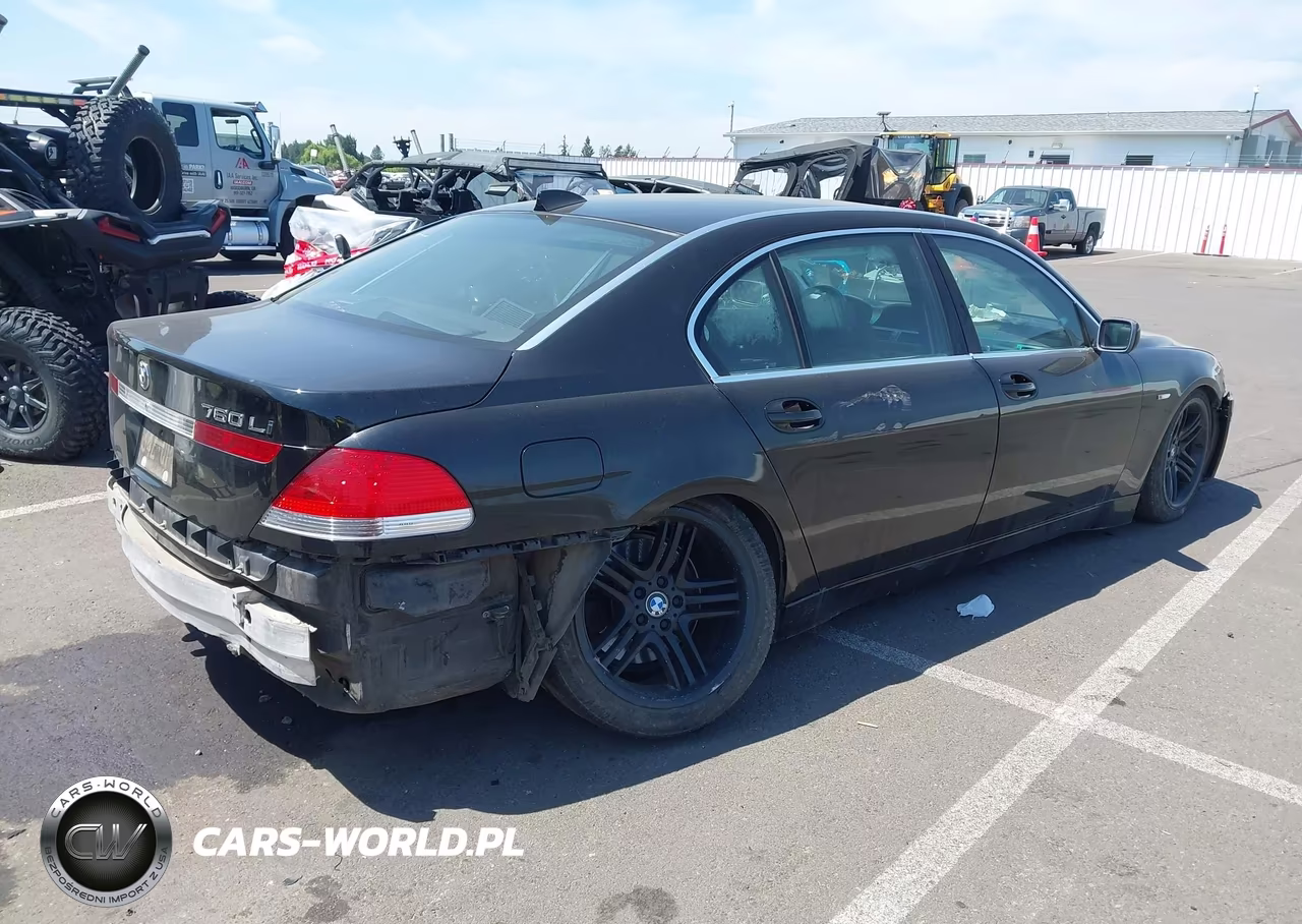 2005 BMW 760Li VIN:WBAGN83525DK11252 - 4