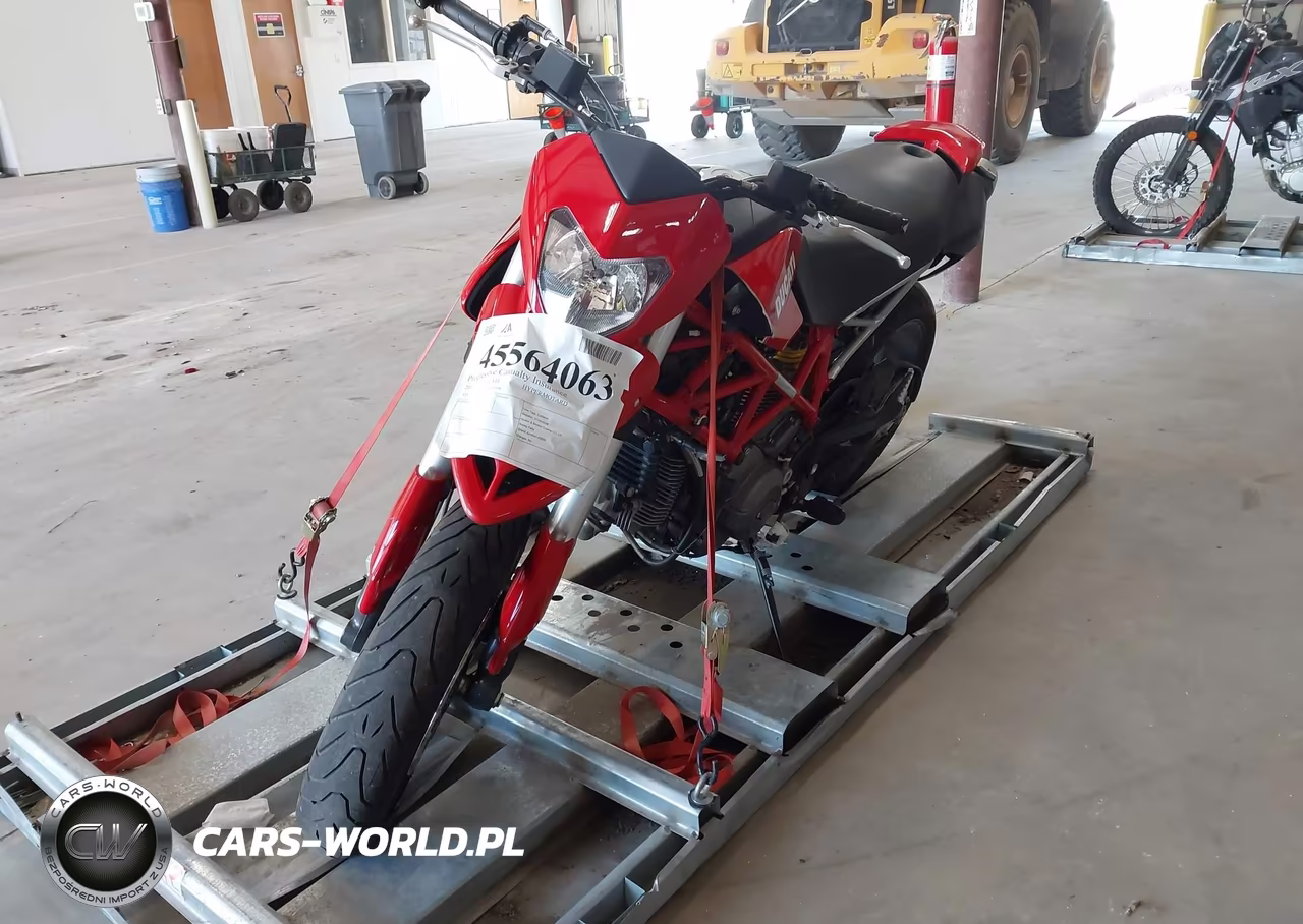 2012 Ducati Hypermotard 796 VIN:ZDM1YAAN6CB025396 - 2