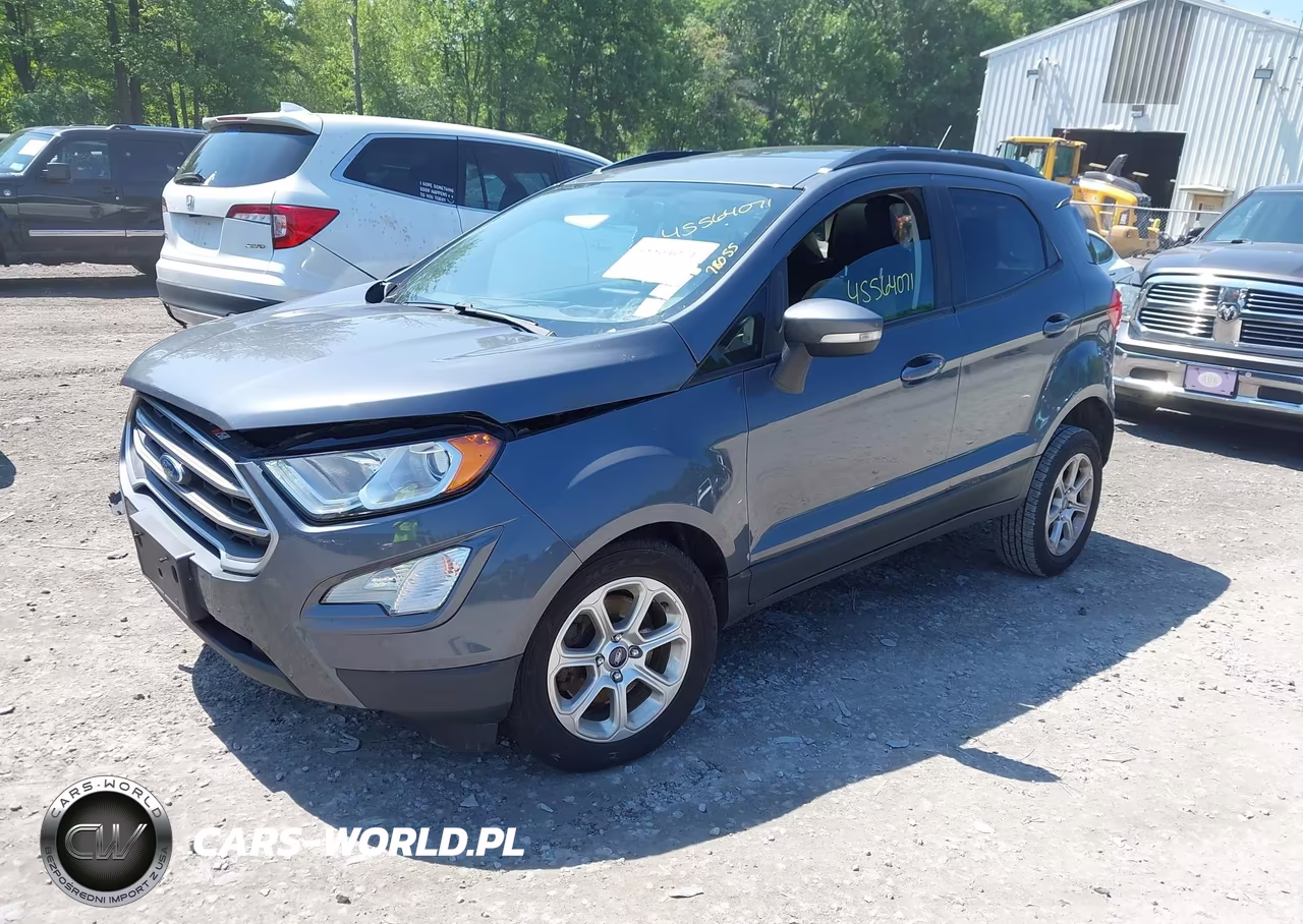2021 Ford Ecosport Se VIN:MAJ6S3GL1MC395371 - 2