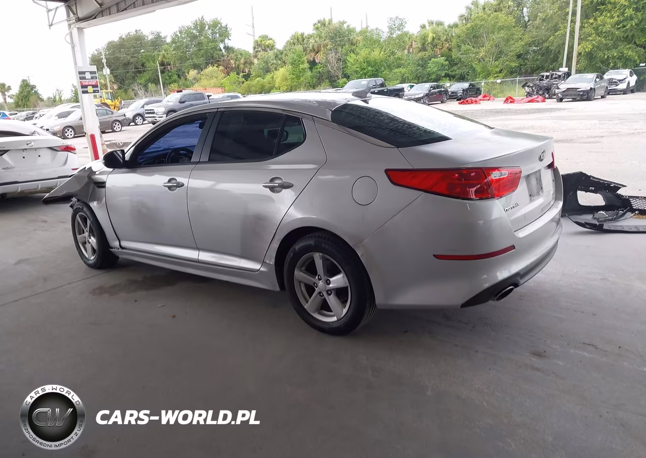 2015 Kia Optima Lx VIN:5XXGM4A79FG385622 - 3