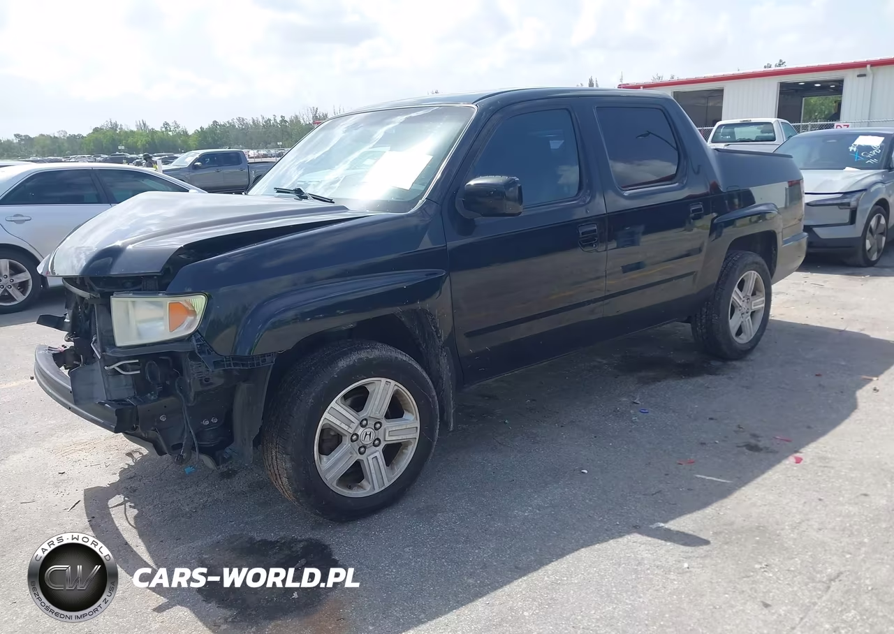2011 Honda Ridgeline Rtl VIN:5FPYK1F55BB010833 - 2