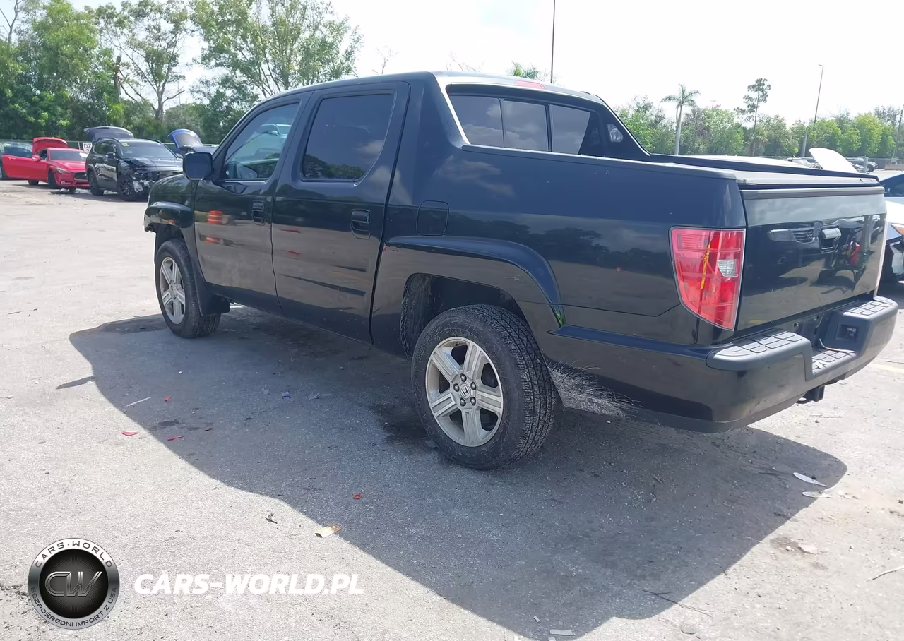 2011 Honda Ridgeline Rtl VIN:5FPYK1F55BB010833 - 3