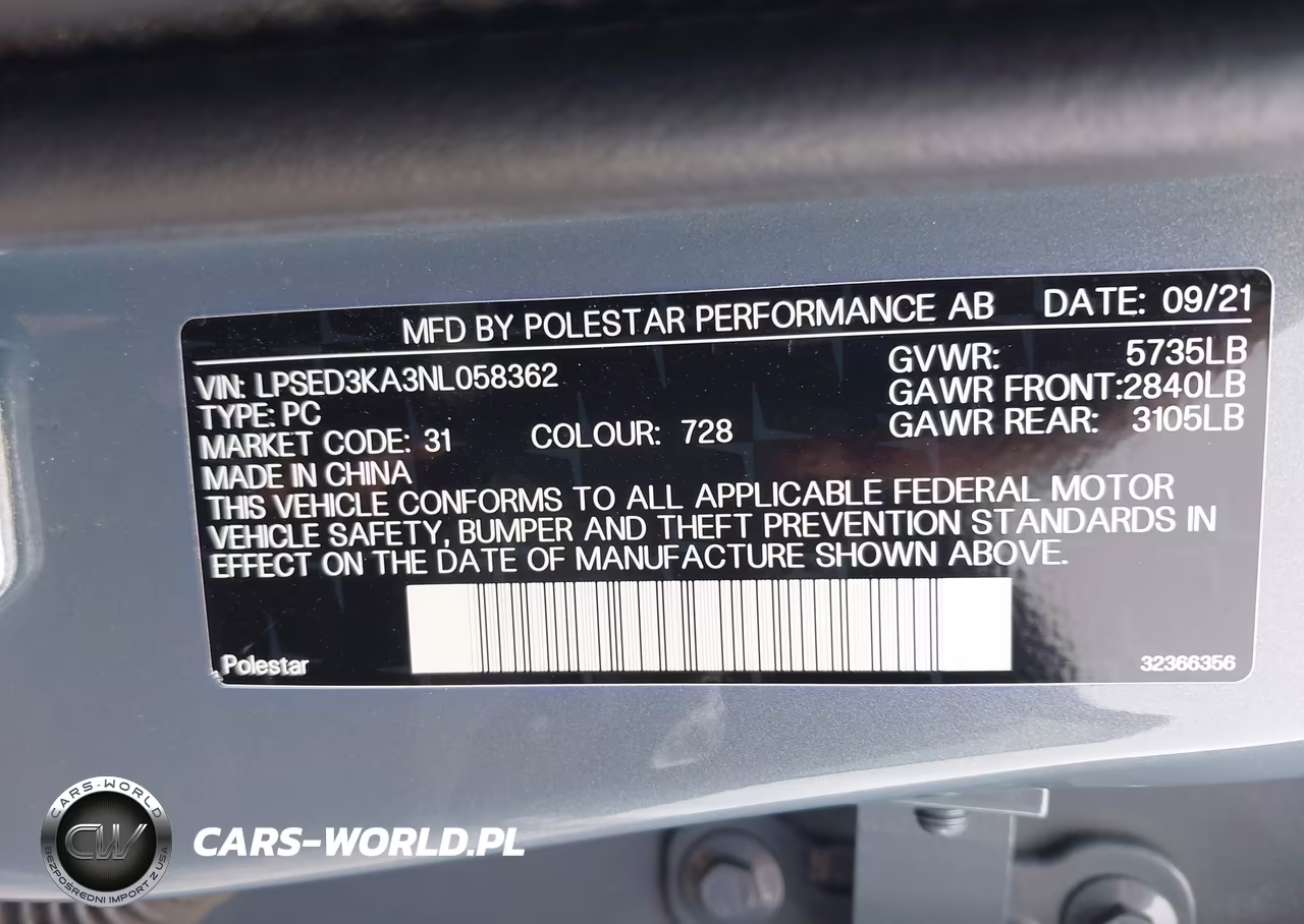 2022 Polestar 2 Long Range Dual Motor VIN:LPSED3KA3NL058362 - 9