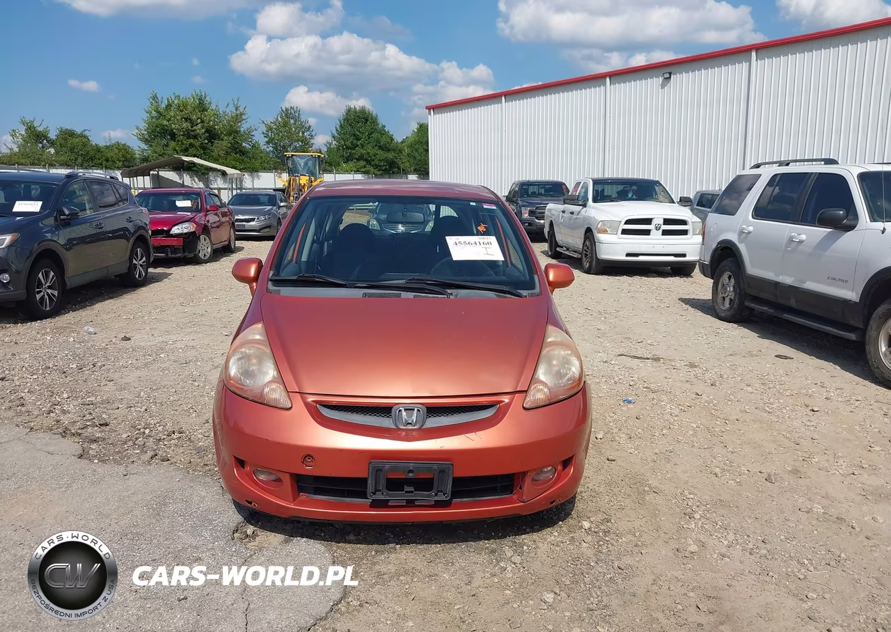 2007 Honda Fit Sport VIN:JHMGD38637S055505 - 6