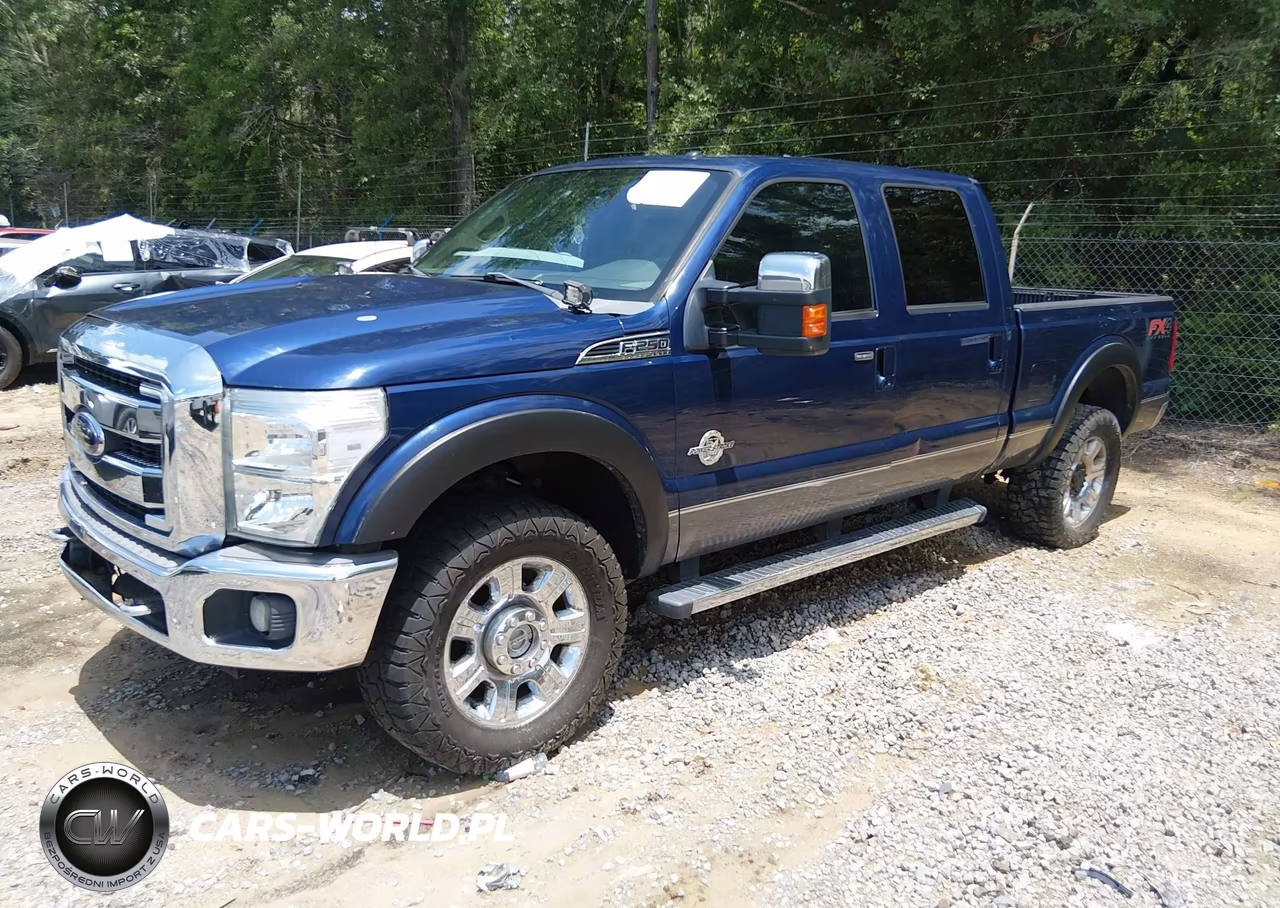 2012 Ford Super Duty F-250 Srw Lariat VIN:1FT7W2BT1CEB32188 - 2