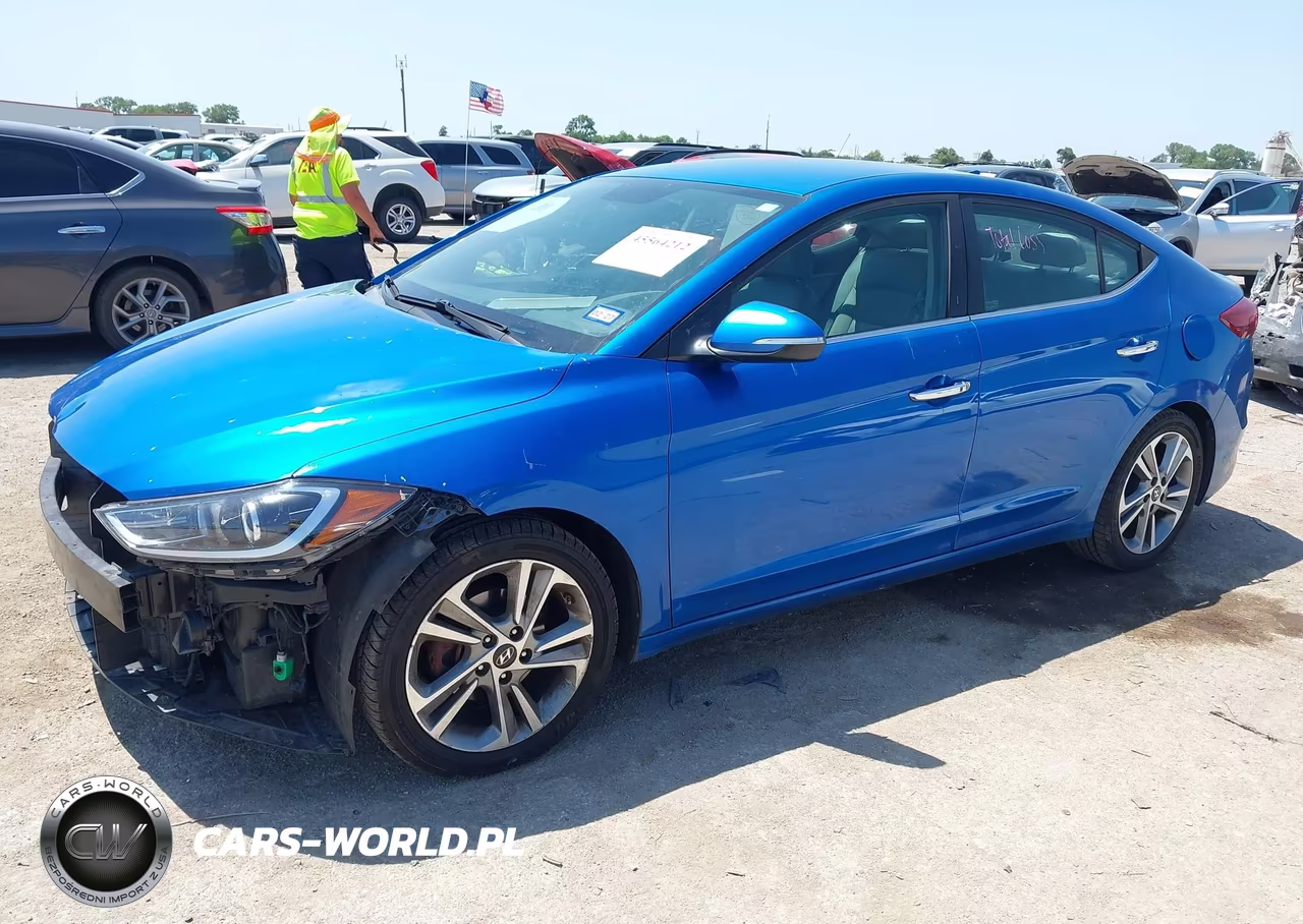 2017 Hyundai Elantra Limited VIN:KMHD84LF7HU267556 - 2