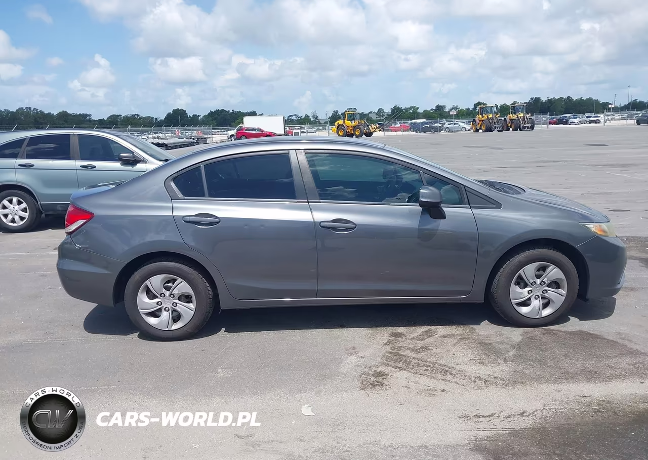 2013 Honda Civic Lx VIN:2HGFB2F51DH300653 - 13