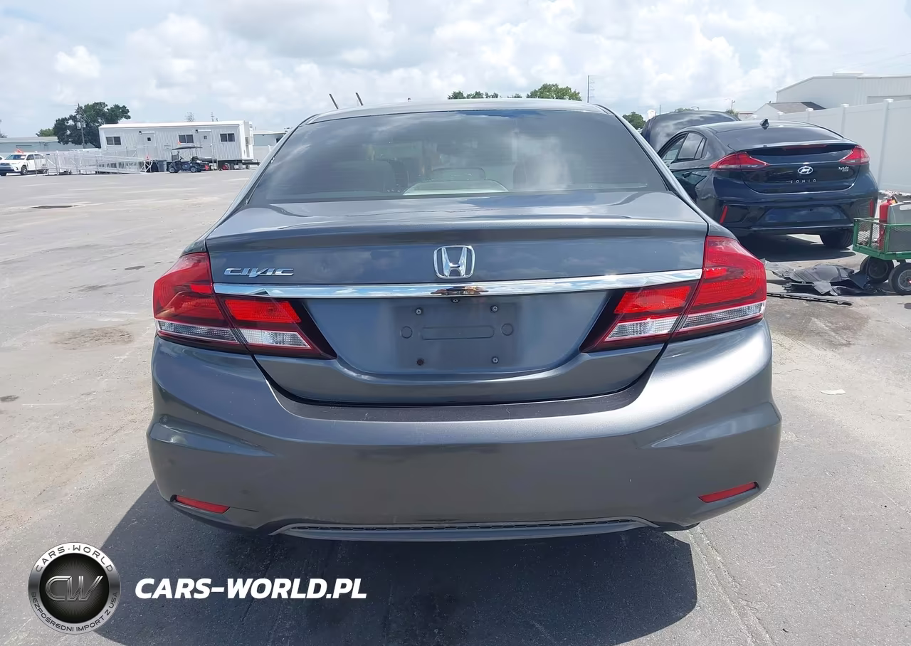 2013 Honda Civic Lx VIN:2HGFB2F51DH300653 - 16