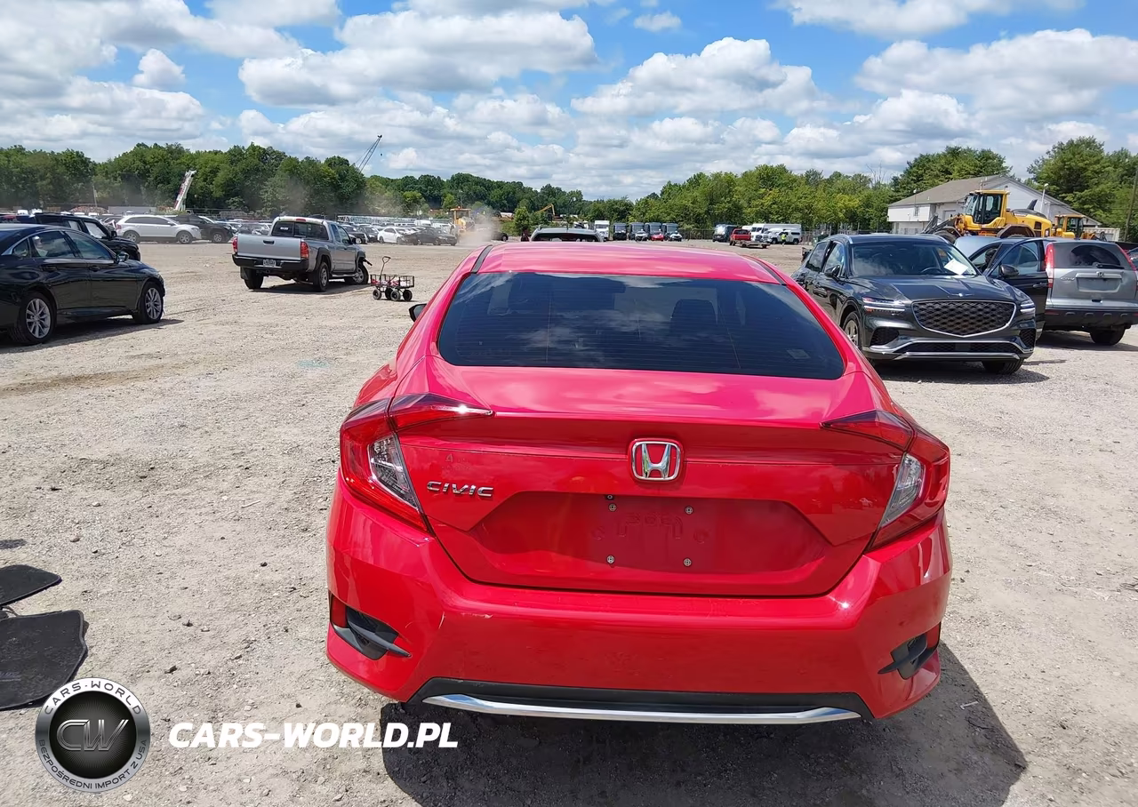 2019 Honda Civic Lx VIN:2HGFC2F62KH543200 - 17