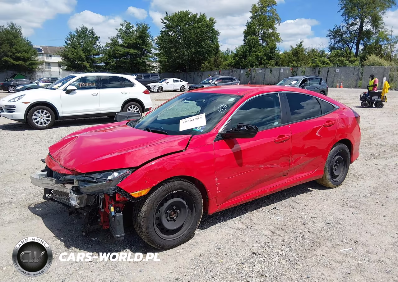 2019 Honda Civic Lx VIN:2HGFC2F62KH543200 - 2