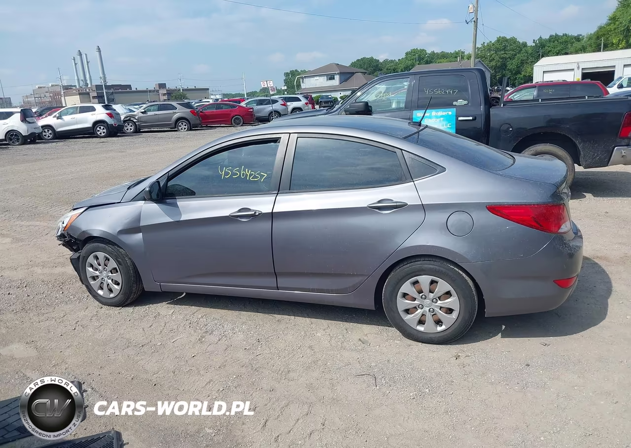 2015 Hyundai Accent Gls VIN:KMHCT4AE6FU885193 - 14
