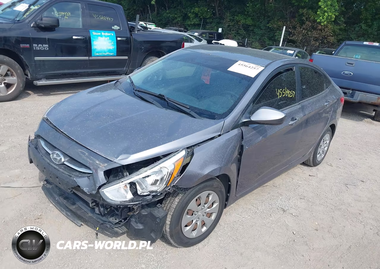 2015 Hyundai Accent Gls VIN:KMHCT4AE6FU885193 - 2