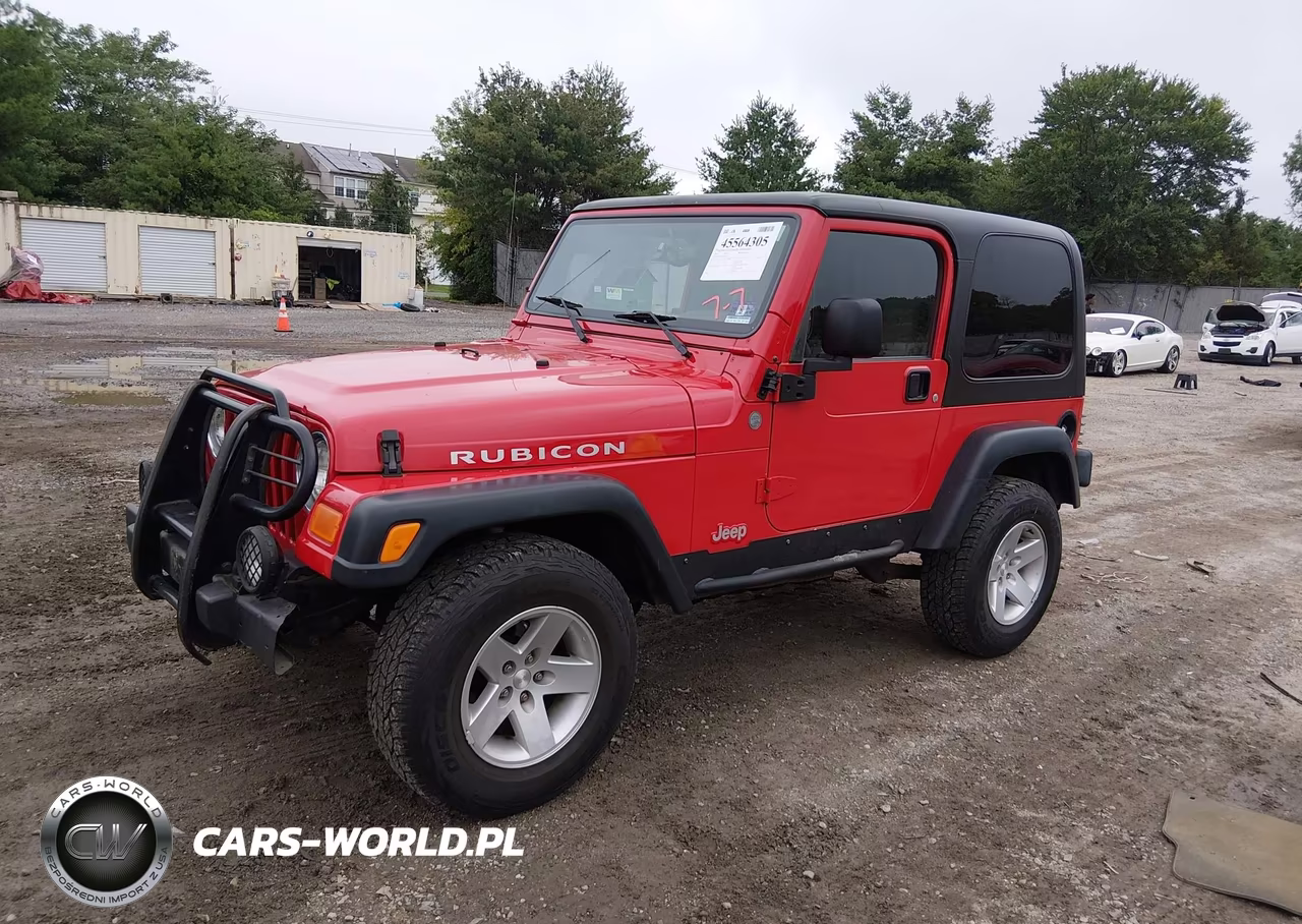 2004 Jeep Wrangler Rubicon VIN:1J4FA69SX4P720296 - 2