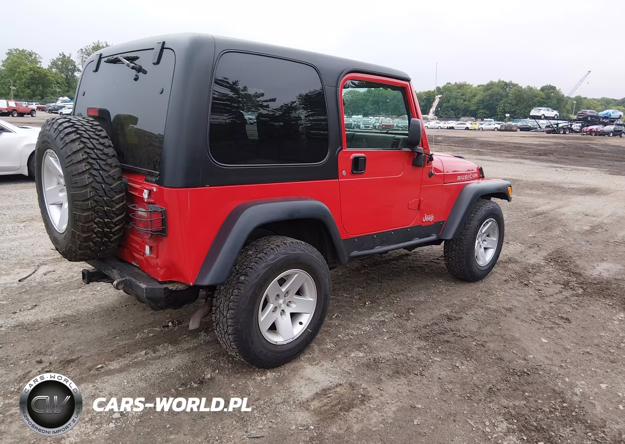 2004 Jeep Wrangler Rubicon VIN:1J4FA69SX4P720296 - 4
