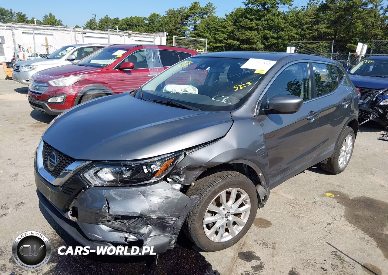 2021 Nissan Rogue Sport S Awd Xtronic Cvt VIN:JN1BJ1AW1MW440183 - 2