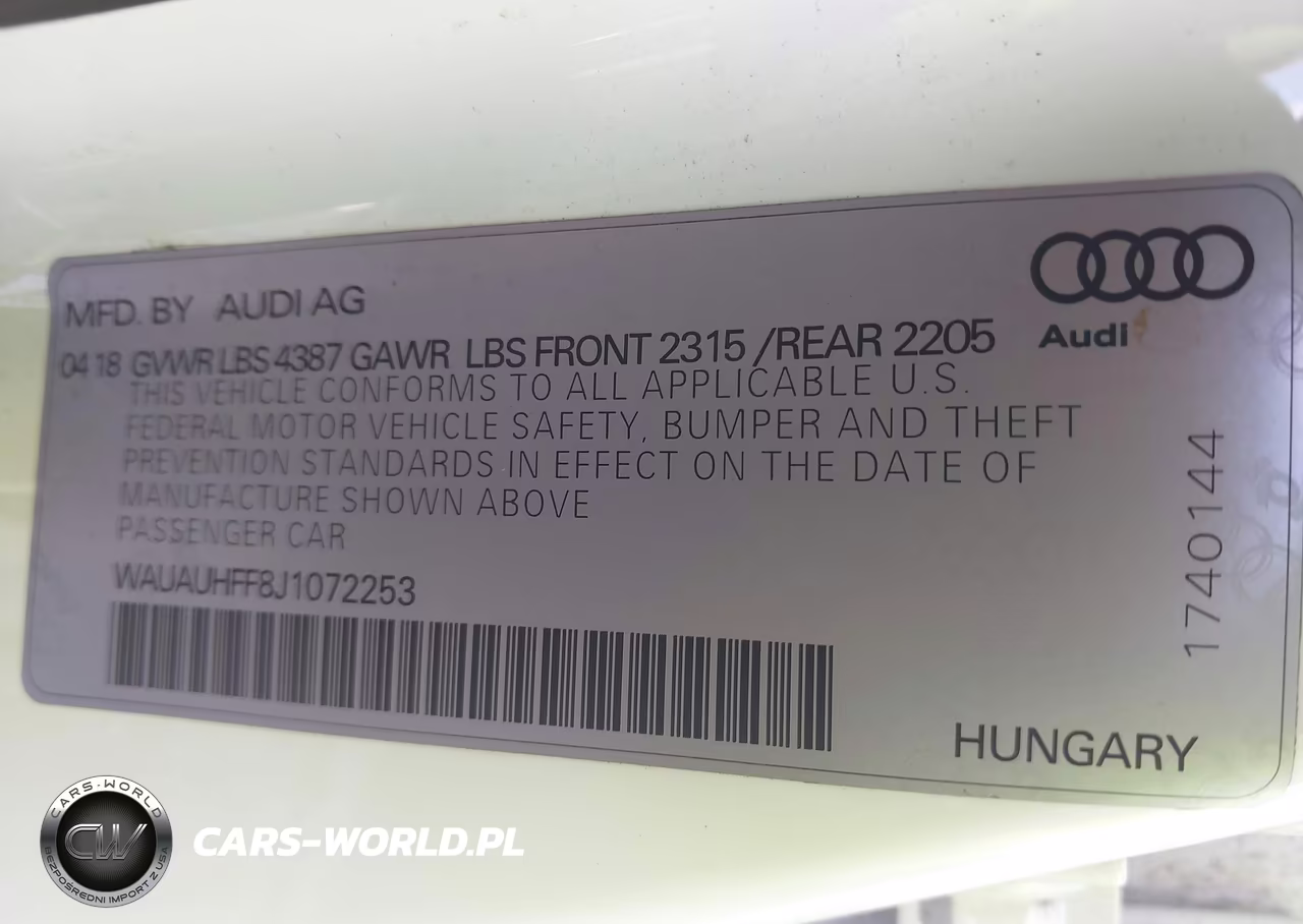 2018 Audi A3 2.0T Premium-2.0T Tech Premium VIN:WAUAUHFF8J1072253 - 9
