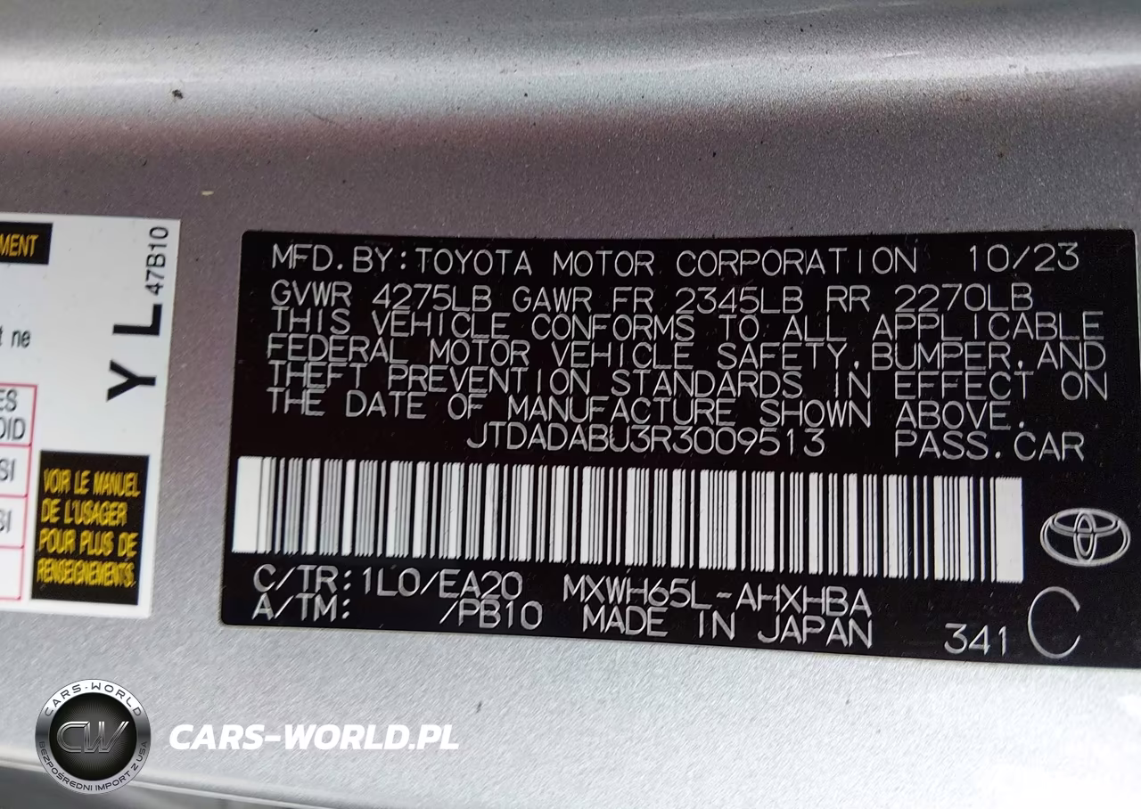 2024 Toyota Prius Limited Awd-E VIN:JTDADABU3R3009513 - 9