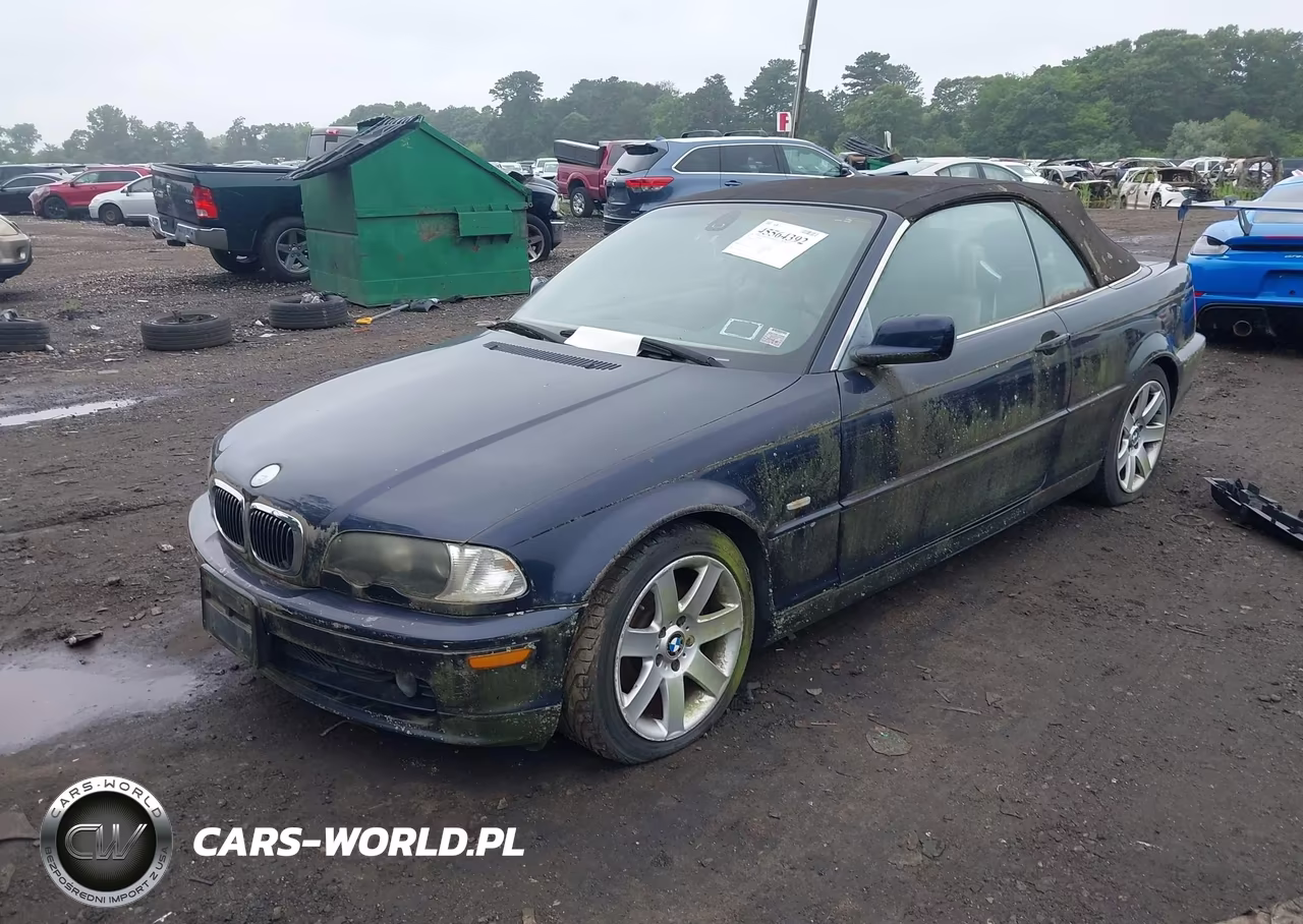 2003 BMW 3 Series 325Ci VIN:WBABS33433PG92530 - 2