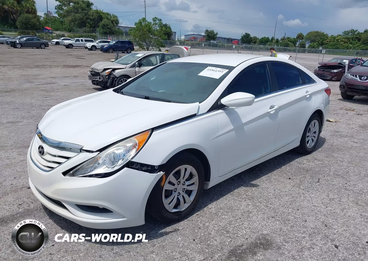 2012 Hyundai Sonata Gls VIN:5NPEB4AC7CH419244 - 2