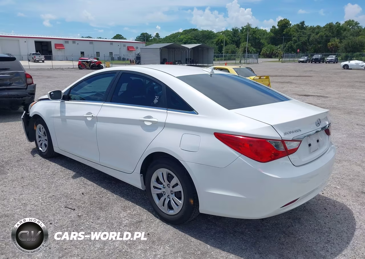 2012 Hyundai Sonata Gls VIN:5NPEB4AC7CH419244 - 3