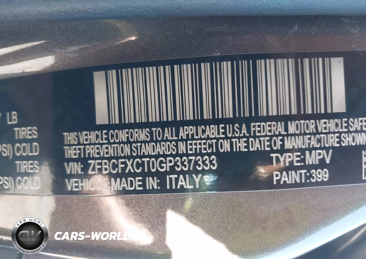 2016 Fiat 500X Trekking VIN:ZFBCFXCT0GP337333 - 9